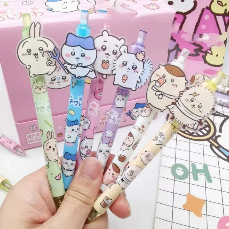 School Supplies - Stylos gel Kawaii Chiikawa, pointe de