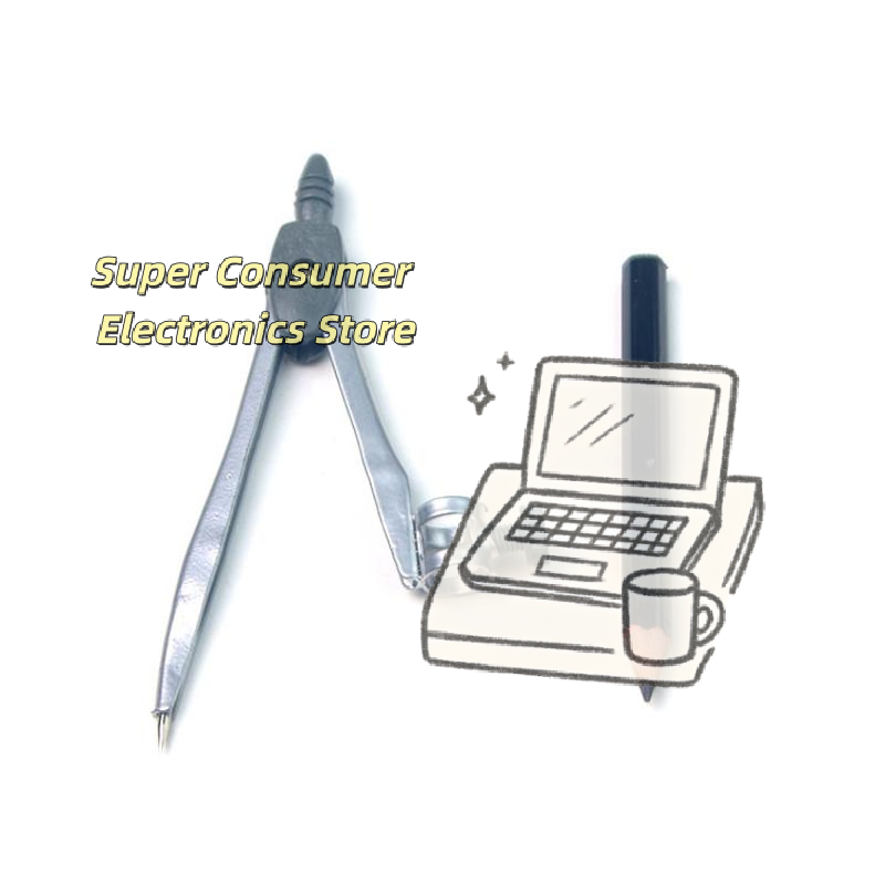 Ensemble de compas à mécanisme - Math Geometry Set With Compass avis et prix