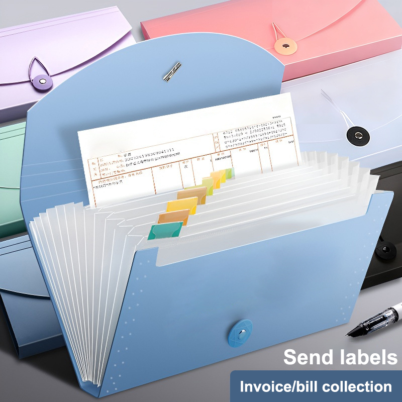~13 pochettes, classeur à raba - Expandable Accordion File Folder 13 Pockets avis et prix