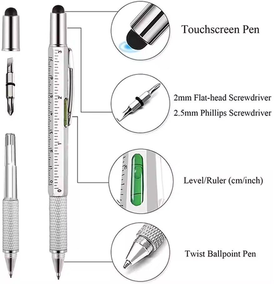 Stylo multifonctionnel 7 en 1, - Writing Tools avis et prix
