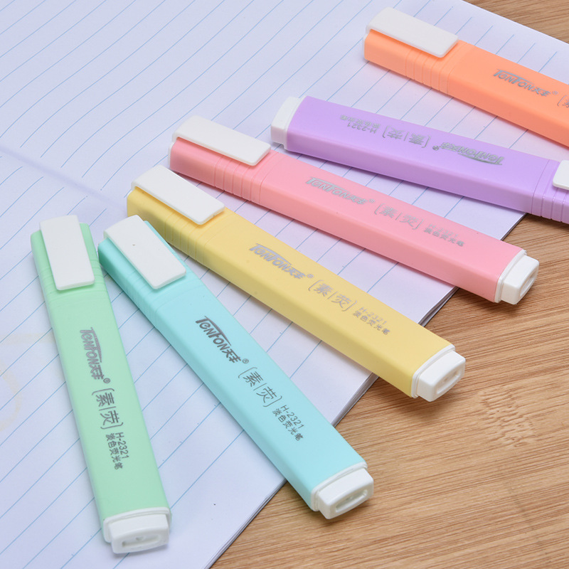 Surligneur de couleur pâle de  - Pastel Highlighter Set Double Ended avis et prix