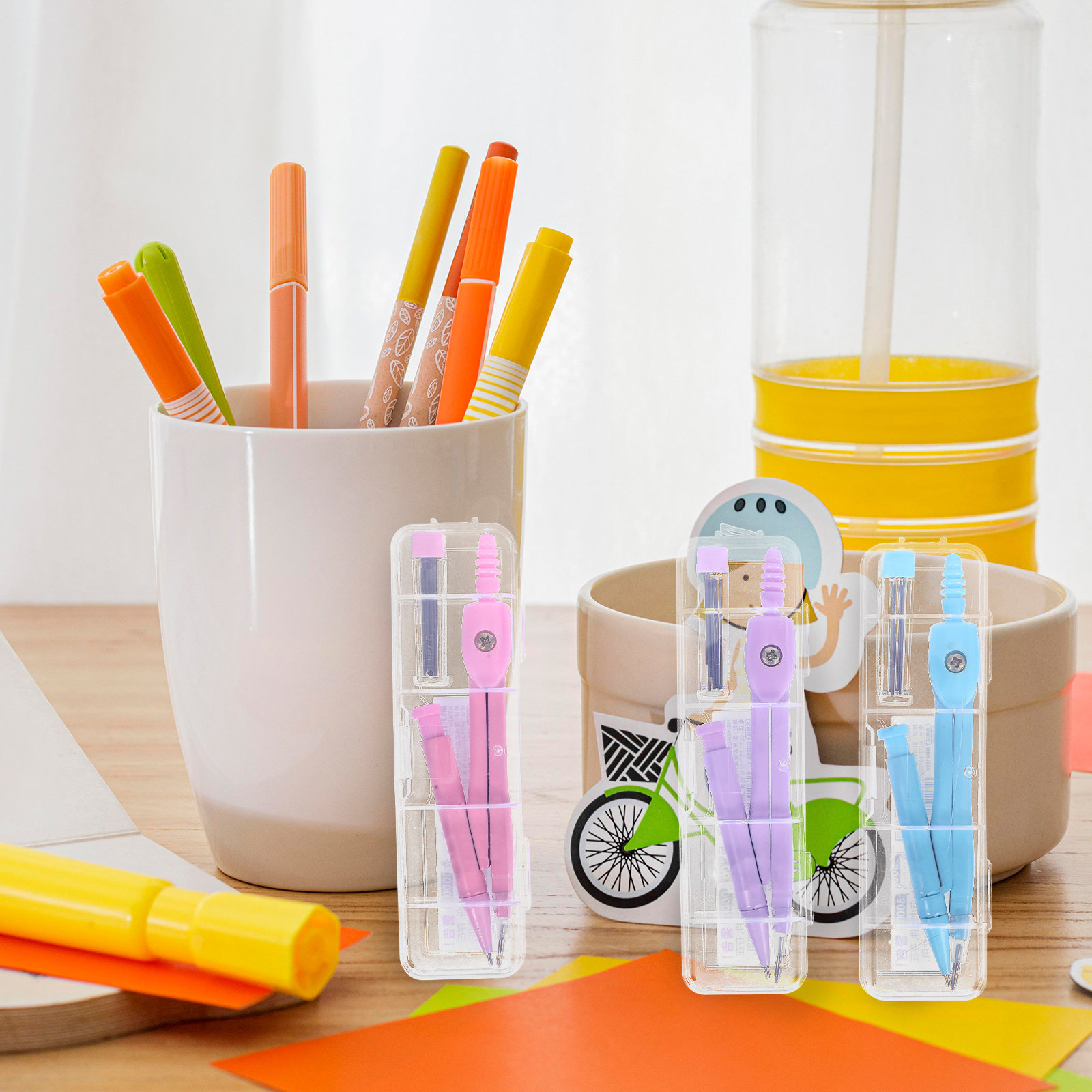 Ensemble de dessin géométrique - Math Geometry Set With Compass avis et prix